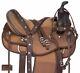 Used Brown 16 Pleasure Trail Riding Western Synthetic Cordura Horse Saddle