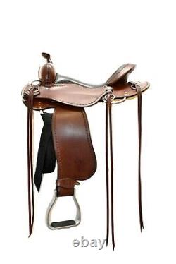 Used Cashel 16 Western Trail Saddle Regular Quarter Horse Bar