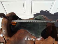 Used Circle Y 16 Seat Western Roughout Training Saddle