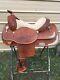 Used Circle Y 16 Tooled Western Show Saddle Withsiver For Short Adult Or Youth