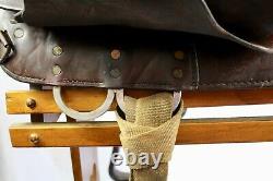 Used Circle Y 17 Park and Trail Dark Oil Western Saddle With Breast Collar FQHB