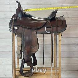 Used Circle Y FlexLite Park & Trail/Topeka Western Saddle 16/M