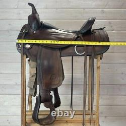 Used Circle Y FlexLite Park & Trail/Topeka Western Saddle 16/M