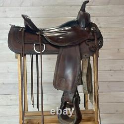 Used Circle Y FlexLite Park & Trail/Topeka Western Saddle 16/M