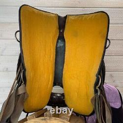 Used Circle Y FlexLite Park & Trail/Topeka Western Saddle 16/M