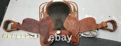 Used Circle Y High Horse 17 Western Show Saddle 27lb