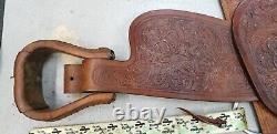 Used Circle Y High Horse 17 Western Show Saddle 27lb