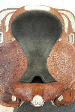 Used Circle Y High Horse 17 Western Show Saddle 27lb