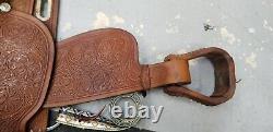 Used Circle Y High Horse 17 Western Show Saddle 27lb