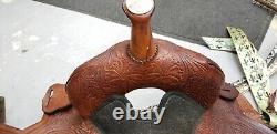 Used Circle Y High Horse 17 Western Show Saddle 27lb