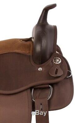 Used Cordura Western Pleasure Trail Show Barrel Horse Saddle Tack 14 16 17