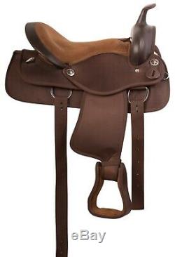 Used Cordura Western Pleasure Trail Show Barrel Horse Saddle Tack 14 16 17