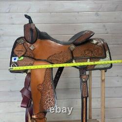 Used Jeff Smith's Saddles Cowhorse Western Saddle 16/W