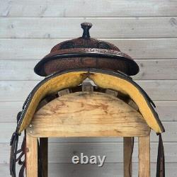 Used Jeff Smith's Saddles Cowhorse Western Saddle 16/W