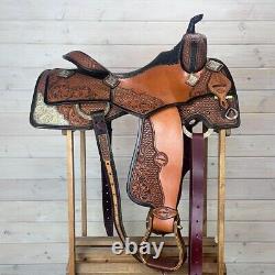 Used Jeff Smith's Saddles Cowhorse Western Saddle 16/W