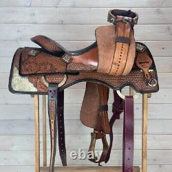 Used Jeff Smith's Saddles Cowhorse Western Saddle 16/W