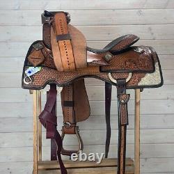 Used Jeff Smith's Saddles Cowhorse Western Saddle 16/W