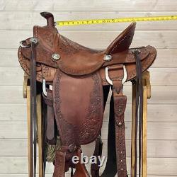 Used Marc Oliver Wade Western Trail Saddle and Accessories 15.5 Seat