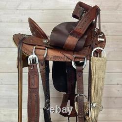 Used Marc Oliver Wade Western Trail Saddle and Accessories 15.5 Seat