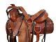 Used Rodeo Saddle 15 16 17 18 Pleasure Horse Roping Roper Ranch Tooled Leather