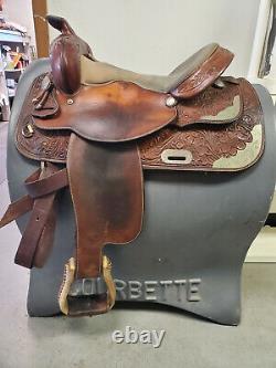 Used Tex Tan 16 Western Saddle