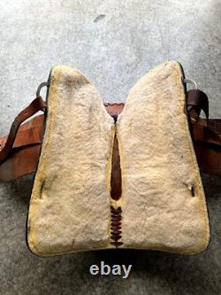 Used Tex Tan Western Leather Saddle