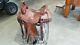 Used Tex Tan Western Roping Saddle 16 Seat In Good Condition
