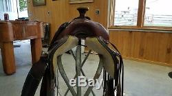 Used Tex Tan Western Roping Saddle 16 Seat in good condition