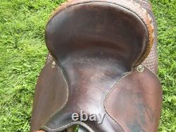 Used Three Bars Saddlery 16 Western Saddle For Roping Or Casual Riding