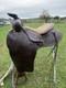 Used/vintage 14.5 Balanced Ride Western Saddle Withwide Fenders