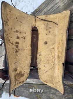 Used/Vintage JC Higgins 15 slick seat Western saddle