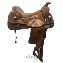 Used Western Ortho Flex 16 Trail Saddle