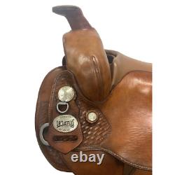 Used Western Ortho Flex 16 Trail Saddle