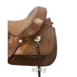 Used Western Ortho Flex 16 Trail Saddle