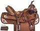 Used Western Pleasure Trail Brown Cordura Horse Saddle Tack Set 14 15 16 17 18