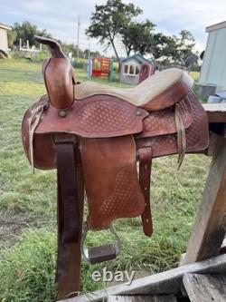 Used Western Pony Saddle Kid Saddle 13 Seat EUC Western Tack Horse Tack