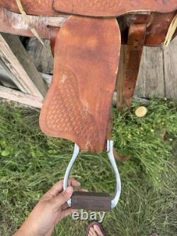 Used Western Pony Saddle Kid Saddle 13 Seat EUC Western Tack Horse Tack