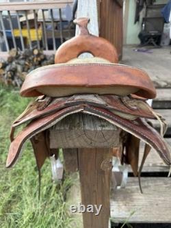 Used Western Pony Saddle Kid Saddle 13 Seat EUC Western Tack Horse Tack