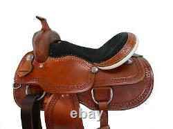 Used Western Saddle 15 16 17 18 Horse Trail Pleasure Barrel Racing Rodeo Tack