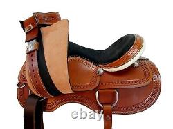 Used Western Saddle 15 16 17 18 Horse Trail Pleasure Barrel Racing Rodeo Tack