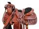 Used Western Saddle Roping Ranch Leather Horse Pleasure Trail Tack 15 16 17 18