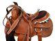 Used Western Saddle Roping Roper Ranch Trail Pleasure Leather Tack 15 16 17 18