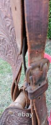 Used Western Saddle Smaller Rider SEE PICTURES/ DESCRIPTION