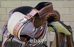 Used Western Saddles 15 16 Beautiful Leather Trail Horse Tack Set