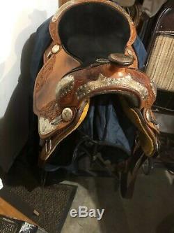 Used Western Show Saddle- Billy Cook