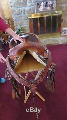 Used Western saddle, 14 in