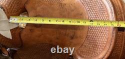 Used Y O Ranch High back Cowboy Saddle Used Y O Ranch High back Cowboy Saddle