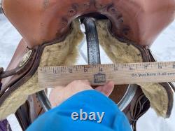 Used/vintage 14 Billy Cook Western Youree Barrel Racer saddle US made