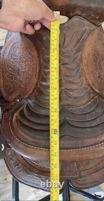 Used/vintage 14 Youth Western saddle US made