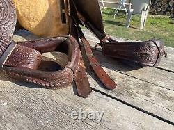 Used/vintage 15 Dallas Classic Western show saddle US made